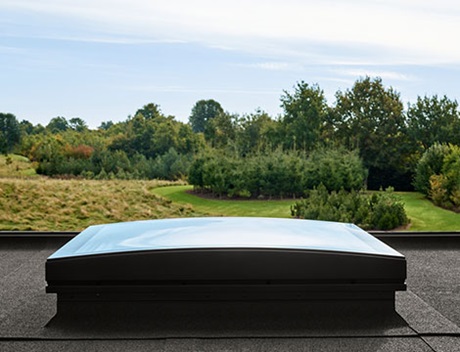 VELUX curved glass rooflight